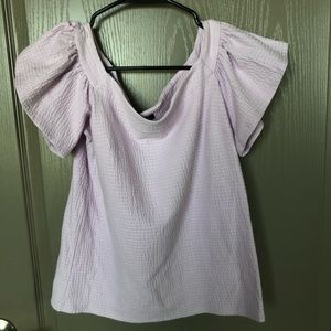 Off the shoulder Express top
